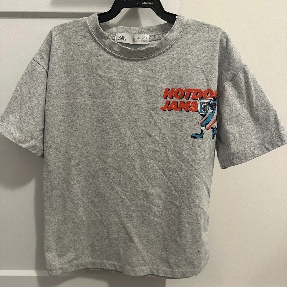 Zara Kids Hot Dog Jams Toddler Boy Size 6-7 - Picture 2 of 6